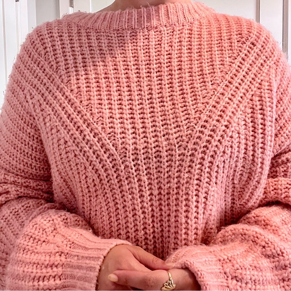 a new day Pink Knit Sweater Size XXL - Picture 5 of 6